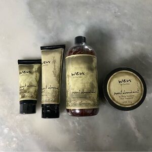 WEN Sweet Almond Mint Hair Treatment Large Bundle